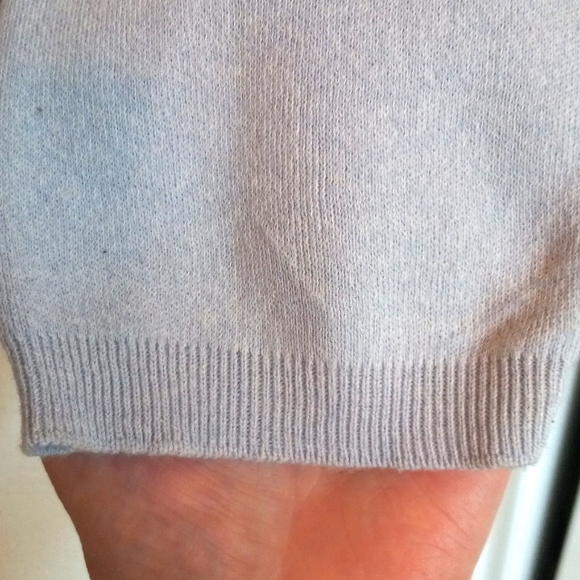 Charter Club sweater. Light blue. Size M. - Picture 4 of 9